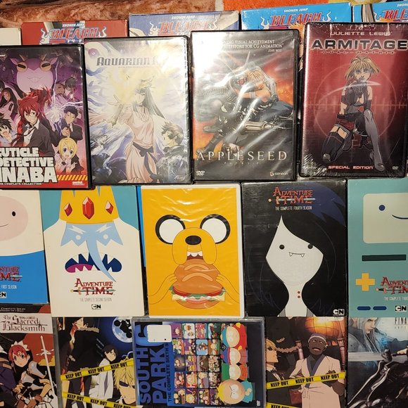 Anime Season/Adventure Time DVD Lot - Picture 2 of 3